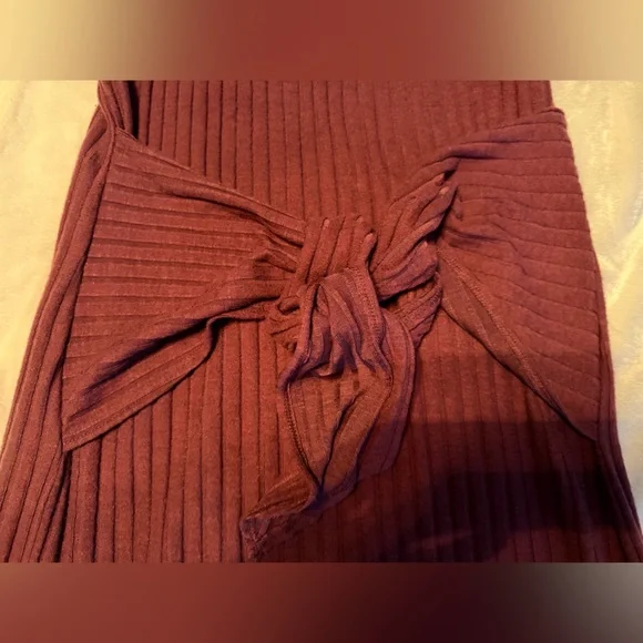 Michael Stars Sleeveless Burgundy Dress - Picture 7 of 11